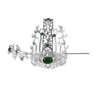 ifundom Hanfu Hair Stick Crown Traditional Dragon Phoenix Hairpin Accessory for Wedding and Cosplay Ancient Costume Men and Women