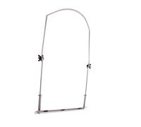 ifundom Harmonica Neck Holder Rack Lightweight Accessory for Hands Playing Compatible with Various Harmonicas Silver Finish