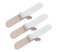 ifundom Hat Sweat Liner, 50 Pieces Golf Hat Liner Hat Size Reducer Cap Absorbent Sweat Pad Sweatband Cap Reducing Disposable Tape Hat Sweatband White for Baseball Golf