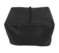 ifundom Heat Press Protector Dust Cover 16" X 20" Foldable Black Oxford Fabric with Central Top Handle and Bottom Drawstring for Shop Use