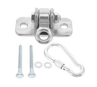 ifundom Heavy Duty Galvanized Iron Porch Swing Hangers with Adjustable Height Metal Swivel Hooks for Hammock Chairs Ceiling Mount Brackets Weatherproof Hardware Kit for Indoor Outdoor Use