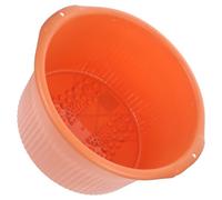 ifundom Home Foot Soak Bucket in Sturdy Pp Material with Orange Colour, Designed to Relax Muscles for Comfortable Foot Soaking