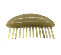 ifundom Horn Massage Comb Hair Tool with 14 Pins for Scalp Massage and Increased Circulation Lightweight Wide Tooth Comb for Hair Care and Relaxation