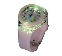 ifundom in The Dark Watch for, Cartoon Silicone Quartz Wristwatch with Night Light, Lovely Pink Watch Suitable for Boys and, Student Timepiece