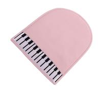 ifundom Instrument Cleaning Glove for Piano Violin Guitar and Cello, Pink Microfiber Dusting Mitt, Universal Musical Instrument Care and Polish Cloth for Keyboard Accessories