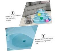 ifundom Interactive Kitten Four Level with Moving Ball for Energetic Play Stimulates Chasing Skills Plaything for Engaging Activities and Developing