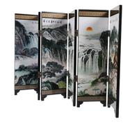 ifundom Japanese Style Mini Screen Wood Divider Decorative Wall Art for Desktop and Home Decor