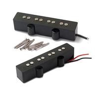 ifundom Jb Bass Pickup for 4 String Bass Guitars Bridge Neck Open Style Sound Includes Screws Springs