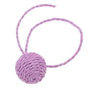ifundom Jute Rope Replacement Tail Ball Kitten Scratching Toys Purple with Multifunctional Design for Cat Scratching Post for Indoor Cat Exercise and Play