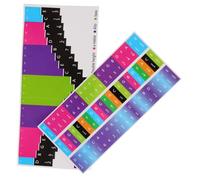 ifundom Kalimba Introductory Sticker Note Kalimba Stickers for Beginner Removable Finger Piano for Practice