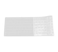 ifundom Keyboard Protector for KB216 Wired Keyboard, Silicone, Clear, Waterproof, Accurate Fit, 1 Pc, Desktop Computer Use