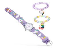 ifundom Kids Watch Easy to Read Time with Lovely Unicorn Patterns and Stylish Bracelets Quartz Movement Birthday or Children's Day Gift for Girls
