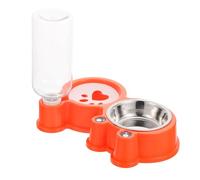 ifundom Knock over Cat Bowl for Pet Feeder Automatic Dog Water Dispenser Bowl for Indoor Use