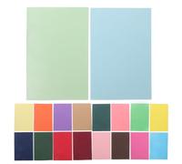 ifundom Kraft Paper Notebook Versatile Use 18pcs A5 with 60 Pages, Smooth Writing Experience Classic Blank Journal Notepad for Sketching and Diary for School and Daily Planning