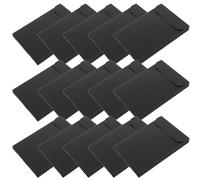 ifundom Kraft Paper Postcard Packaging Box 20Pcs Black Photo Storage Boxes for Shipping and Moving Card Keeper