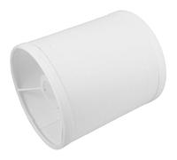 ifundom Lampshades for Table Lamp Cylinder Fabric Shade 5" Bottom X 6" High Replacement for Bedroom Floor Light, E14 Base, White Metal Frame