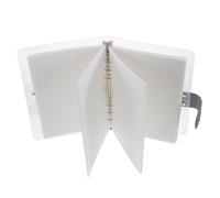 ifundom Large Capacity Enamel Pin Display Book with Wooden Display and Synthetic Fiber Felt Material Space Efficient Pin Badge Book for Badges and Brooches for Drawers or Cabinets