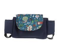 ifundom Large Capacity Stroller Storage Bag with Hanging Design Made of Sturdy Oxford Cloth, Stylish Organizer for Baby Toys and Clothes, Suitable for Indoor and Outdoor Use by Moms