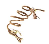 ifundom Large Medium Small Parrot Climbing Rope Toy Adjustable Cotton Spiral Rope for Birds for Training and Playtime in Birdcages