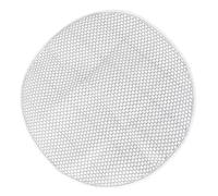 ifundom Latch Hook Canvas Mesh 28x28cm Round DIY Carpet Base Cloth for Rug Making, Embroidery Canvas Fabric for Floor Mat Crochet and Tufted Seat Cushion Craft