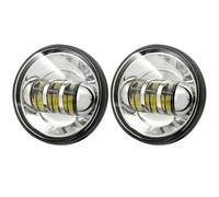 ifundom LED Headlight 4.5 Inch round Fog Light, Motorcycle Pair