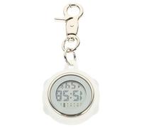 ifundom Lightweight Clip on Pocket Watch with Keychain Design for Nurses Digital Fobwatch with Simple Appearance for Work the Hospital