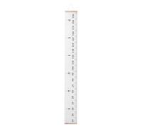 ifundom Lightweight Light Fabric and Wood Decorative Height Chart, Easy to Use Wall Hanging Growth Chart, Creative and Generous Style for Nursery or Bedroom Decoration