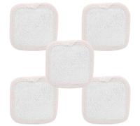 ifundom Loofah Beige Body Scrubber Exfoliating Shower Sponge 5pcs for Removing Dead Skin with Multiple Uses Bath Wash Sponges for Body Cleaning and Shower