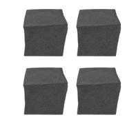 ifundom Low-frequency Diffuser 4pcs Sound Absorbing Acoustic Block Made of Polyurethane Sound Insulation Cotton Safe and Sturdy for Doors and Ceilings