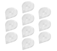ifundom Manicure Striping Line Boxes Nail Art Dispensers Acrylic 10pcs with Fall Resistant Design Elegant Style for Nail Decoration and Art Works
