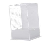ifundom Mantis Breeding Box Acrylic Small Insects Breeding Container for Mantis Landscape Case Praying Insects Enclosure Box Lid As Reptile Terrarium for Small Tank