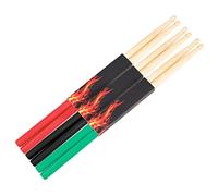 ifundom Maple Drum Sticks 6 Pcs 5a Non-slip Drumsticks Perfect for Beginner Drummers and Children Random Color