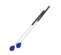 ifundom Medium Yarn Marimba Mallets with Blue Nylon Core Beech Handles, Mushroom-shaped round Head, Great Weight and Balance, Fine Craftsmanship for Indoor and Outdoor Use