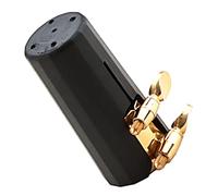 ifundom Metal Sax Clip and Cap Alto Saxophone Sax Ligature Cap for Wind Instrument Accessory