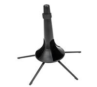 ifundom Metal Trumpet Stand with Stable Structure and Five-leg Base, Black Musical Instrument Storage Holder for Indoor and Outdoor Use, Will Not Damage The Trumpet