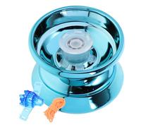 ifundom Metal Yo-yo Balls Set for Beginners for Tricks Blue Color for Parties and