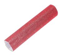 ifundom Microphone Cover Protective and Not Easy to Fade Fabric Red Rhinestone for Handheld Microphone Mic Glitter Sleeve with Sparkling Decorative Style, for Live Performances