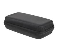 ifundom Microphone Storage Box Eva Material Portable Waterproof Shockproof Case with Zipper 18.5x9x4.5cm Black Travel Carrying Bag for Wireless and Cordless Microphones
