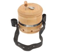 ifundom Mini Bamboo Moxa Box for Relief Home Moxibustion Therapy with Heat Portable Wooden Moxa Cone Holder for Abdomen Waist and Neck Management