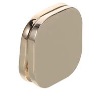 ifundom Mini Fingertip Slider Push for Adults, Portable Alloy Finger Press Fidget , Outdoor Desk Stress Relief Tool for Small Hands, Gold Square Finger