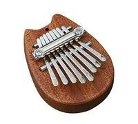 ifundom Mini Kalimba Finger Piano Key Wooden Thumb Piano for Beginners Portable Music Instrument for Boys and Girls and Adults Accurate Family Activity
