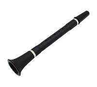 ifundom Mini Keyless Clarinet Pocket Clarinet for Beginners and Adults Practice Wind Instrument Lightweight Black Design for Music Students