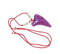 ifundom Mini Ocarina Flute for Boys and Girls Portable Classical Ocarina Musical Instrument Beginner Ethnic Instrument Purple Random String
