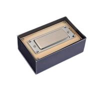 ifundom Mini Pickup DIY Guitar Pickups Humbucker Neck Pick Humbucker Bridge Pick Bamboo Silver