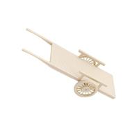 ifundom Miniature Dollhouse Farm Cart Model Handcrafted Mini Garden Tool for Dollhouse Decor Compact Resin Farming Vehicle for Imaginative Play and Village Landscaping Accessories