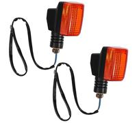 ifundom Motorcycle Turn Signal Lights 2pcs for Cbt125, Universal Waterproof Front Rear Motorbike Indicators, Scooter Electric Bike Tail Blinkers