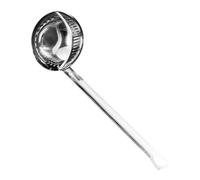 ifundom Multi-Functional Stainless Steel Spoon with Dual-use Design, Silver Tea Colander and House Colander for Home and Shops, Sturdy Kitchen Utensil with Efficient Oil and Soup Filtering