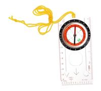 ifundom Multifunctional Compass Ruler for Hiking and Camping Durable Outdoor Navigation Tool with Map Measuring Scale Lightweight and Portable Design for Easy Carrying