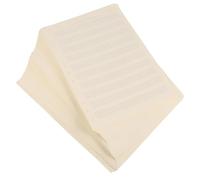 ifundom Music Manuscript Paper 100 Sheets with 3mm Spacing and 10 Rows, White Featuring No Lint and Ink Will Not Soak Refill Loose-leaf Notebook Refill for Musicians for Students