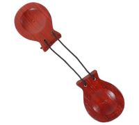 ifundom Musical Instruments for Boy Girl Small Wooden Castanets Rhythm Castanet Toy for Coordination Intelligence Development